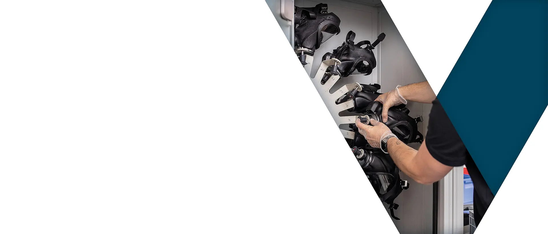 BartelsRieger Slider Reinigung von Atemschutzmasken